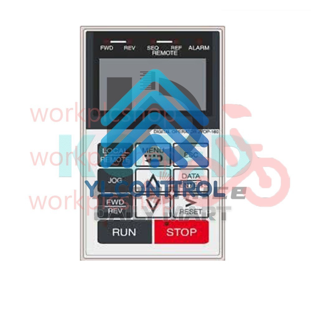 Used & Tested YASKAWA JVOP-160 Inverter Digital Operator Panel