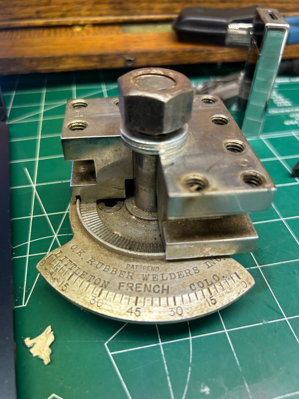 MACHINIST HmDrcB LATHE RARE Indexing Lathe Turret Tool Post Chrome