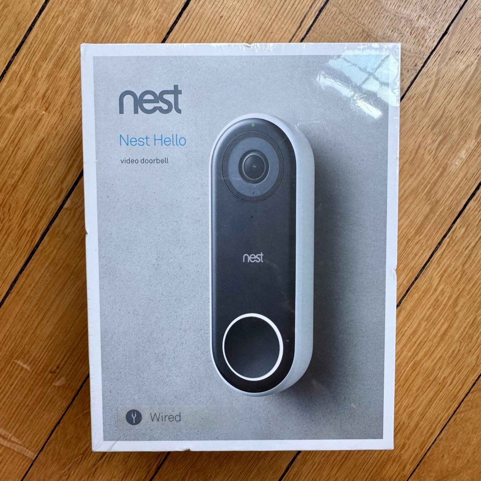Google Nest Hello Smart Wi-Fi Video Doorbell NC5100US Wired New Sealed Box