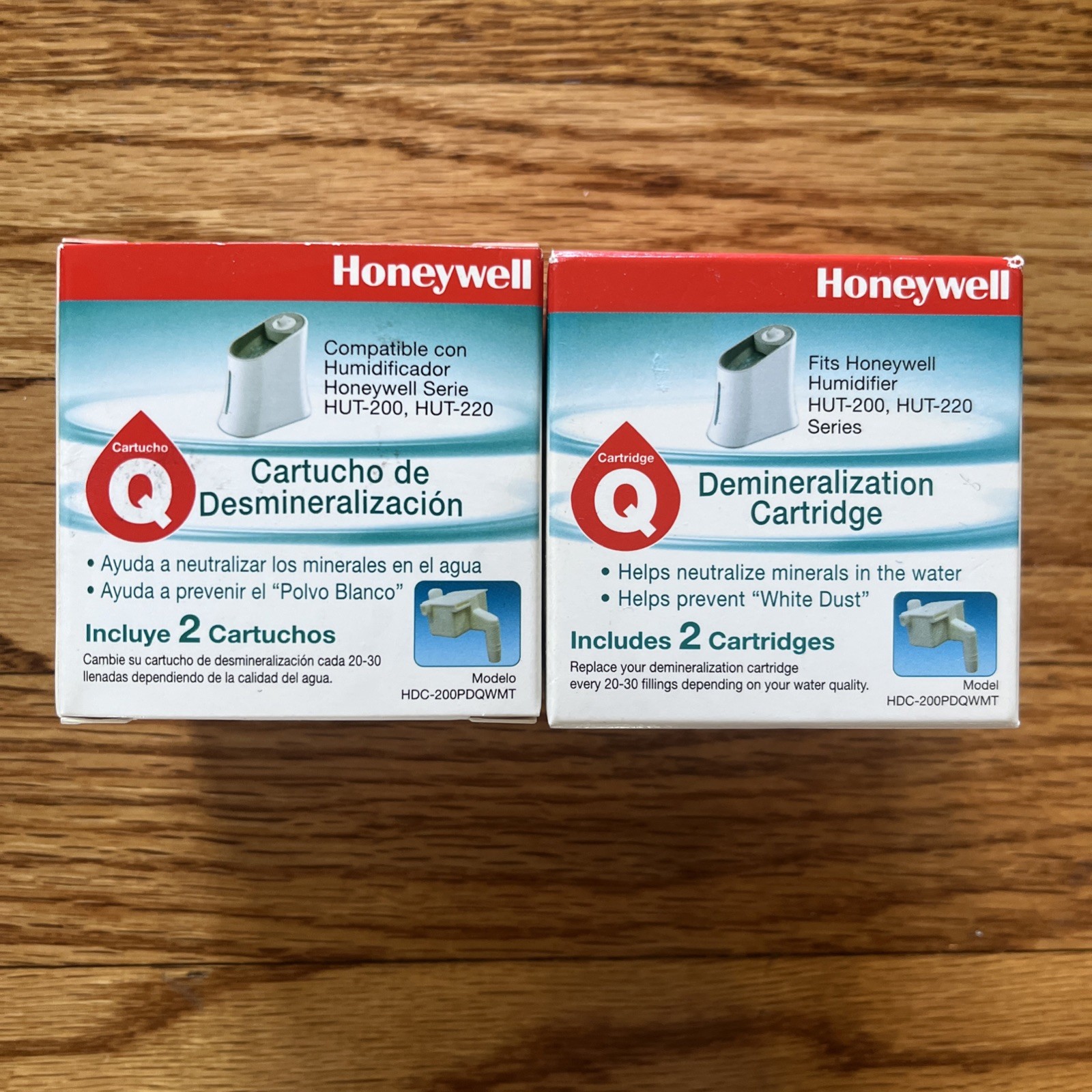 2 Boxes Honeywell Demineralization Cartridge Q  HDC-200PDQWMT New