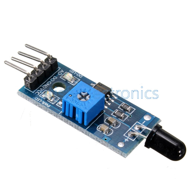 10PCS 4PIN Flame detection Sensor IR Infrared receiver control module NEW