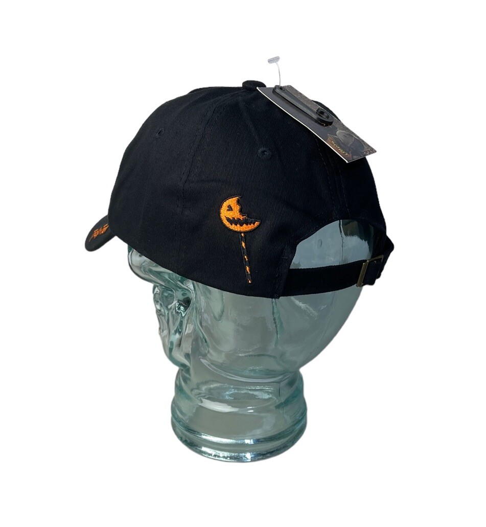 Trick 'R Treat Scarescrow Sam Black Hat Strapback One Size Adjustable Cap NEW
