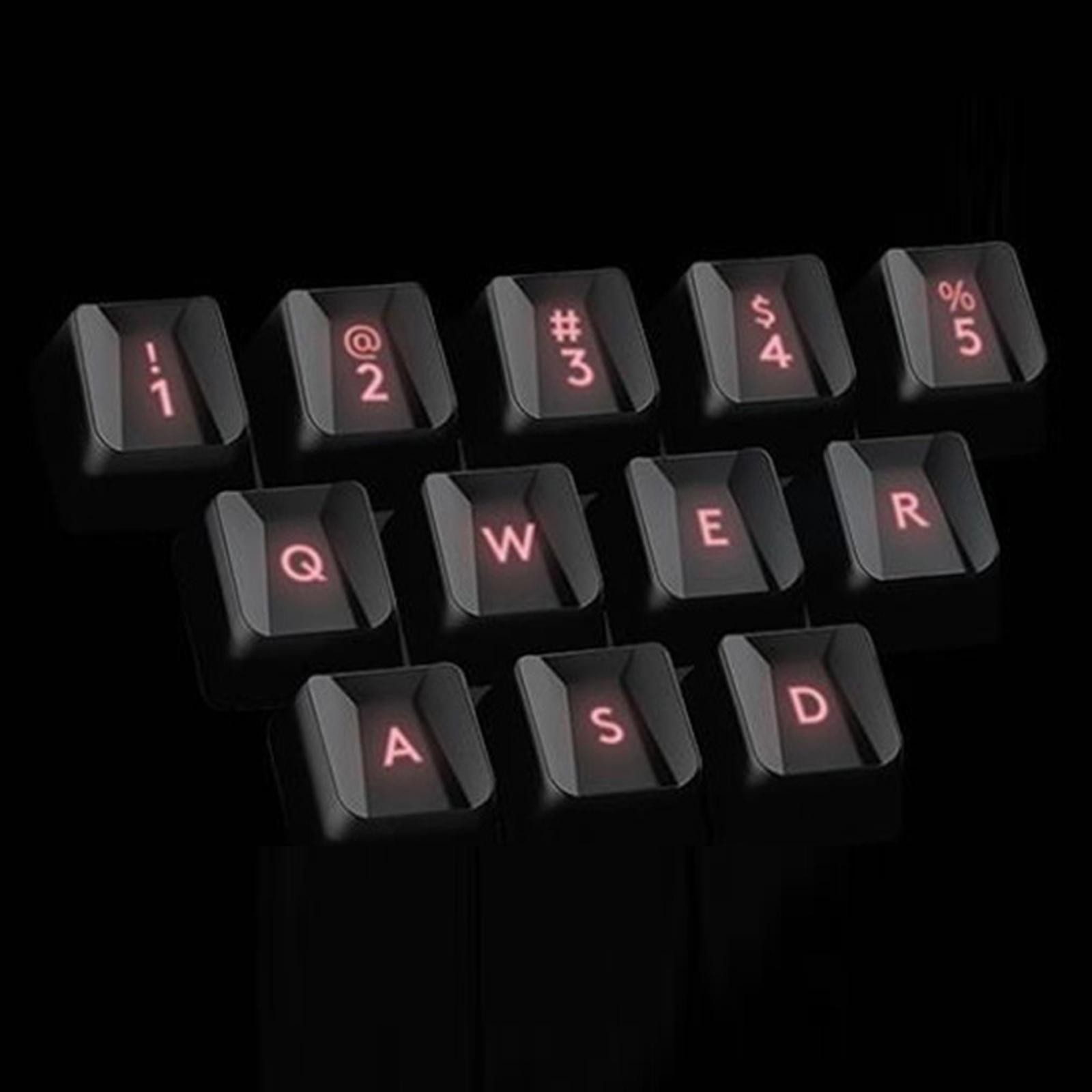 12PCS Replacement Keycap For Logitech G413 G910 G810 Mechanical Keyboard