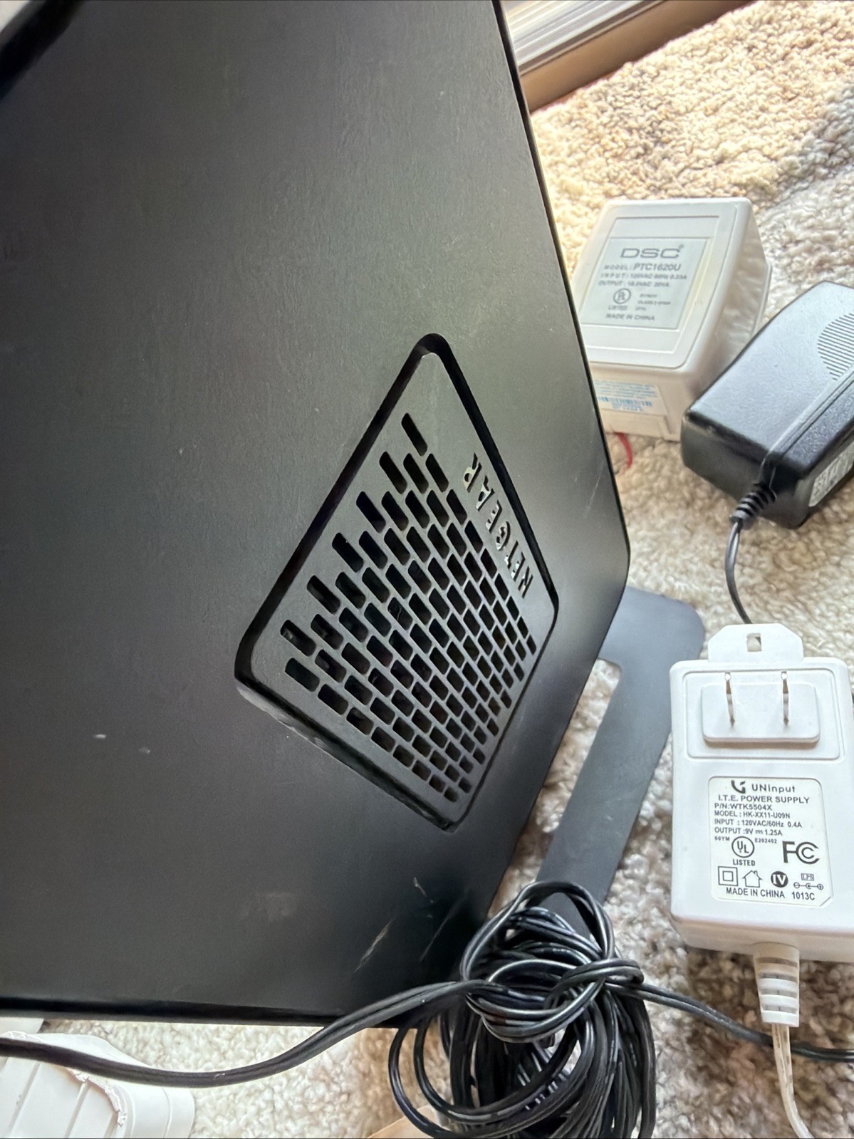 ADT Security Alarm System Bundle SCW9057G-433 Cannot Test Listed For Parts
