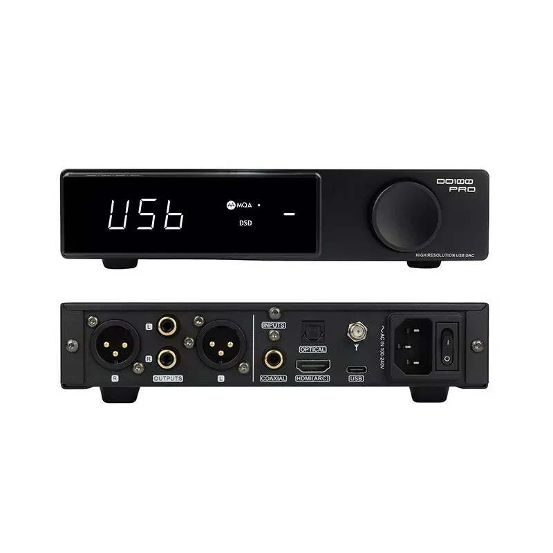 Musician Draco III R2R DAC Decoder USB/I2S/AES/Opt Input Or SMSL DO100PRO DAC