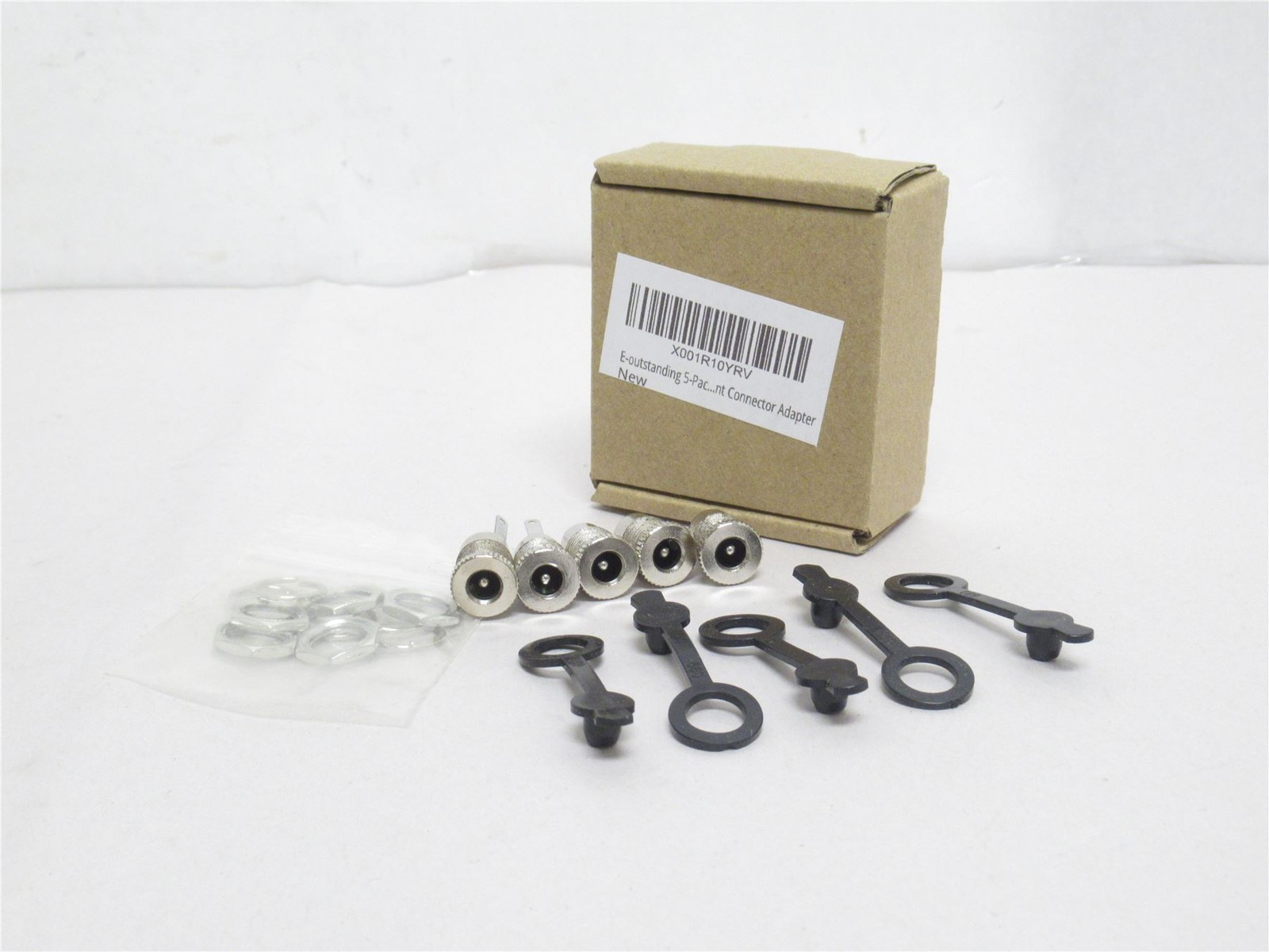 243555 New In Box; E-Outstanding X001R10YRV Box-5; Power Jack Sockets; 10A ;30V