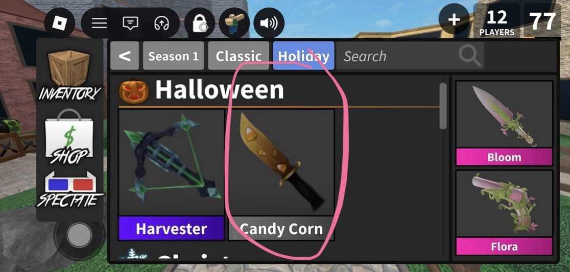 Halloween Season 1 In-Game Virtual Game Item/Asset - Candy Corn