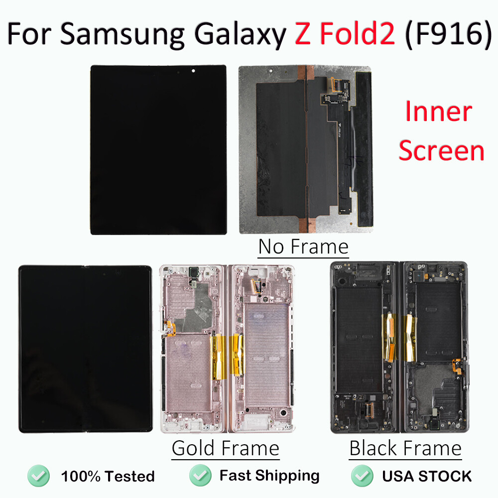 LCD Display For Samsung Galaxy Z Fold2 F916U/W Inner OLED Touch Screen Assembly