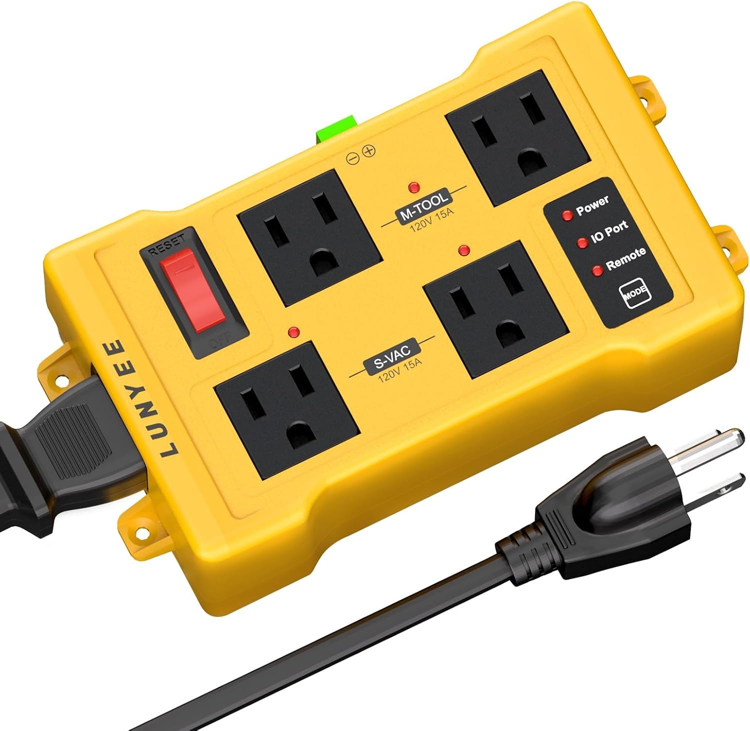 Automatic Vacuum Switch Remote 4 Outlet CNC Laser Dust Collector Control