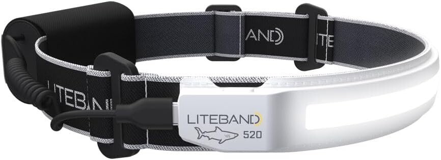 Liteband ACTIV 520 Lumens Rechargeable LED Headlamp for Camping and Mechanics