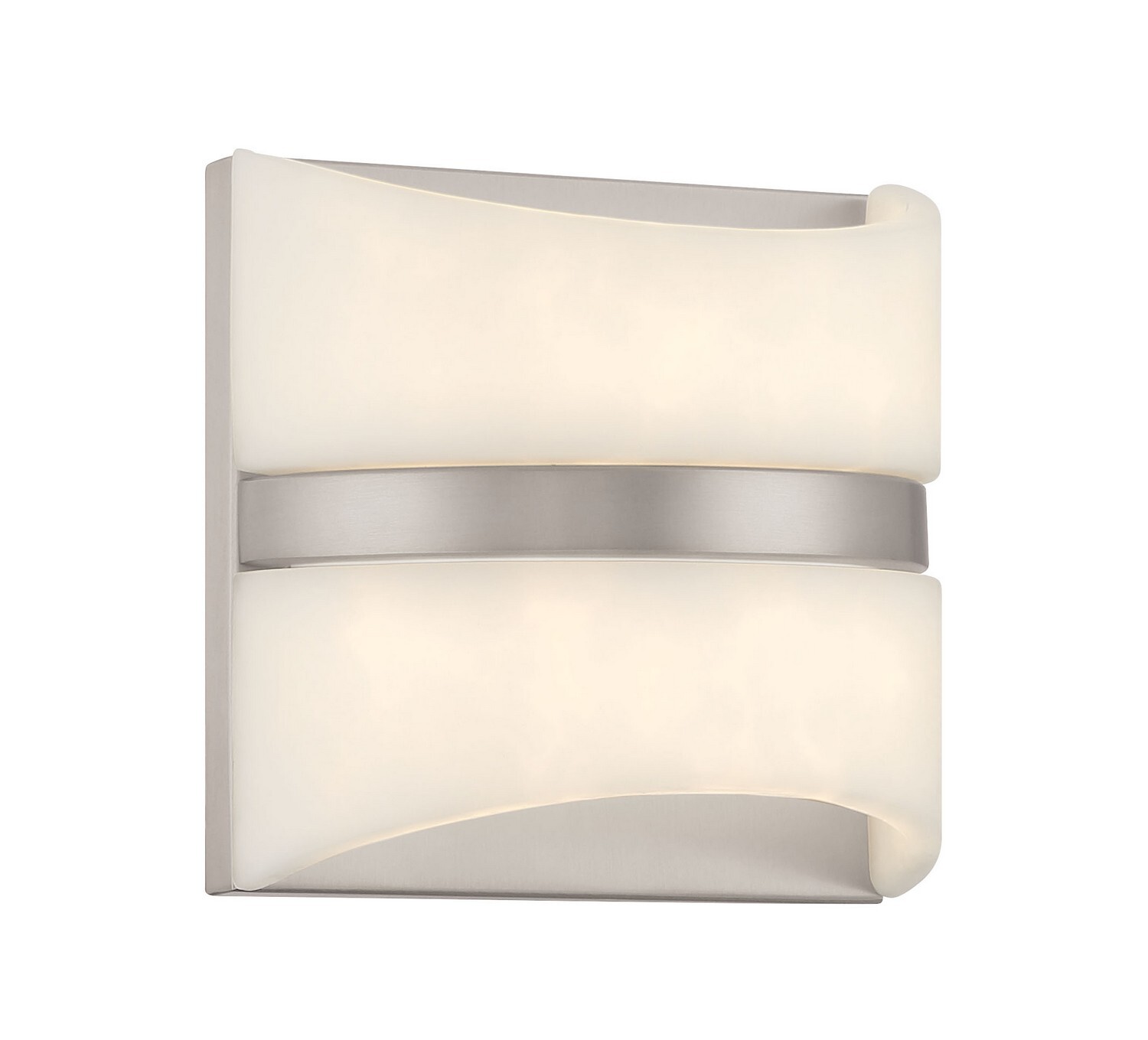 Minka Lavery Velaux LED Wall Sconce, Brushed Nickel