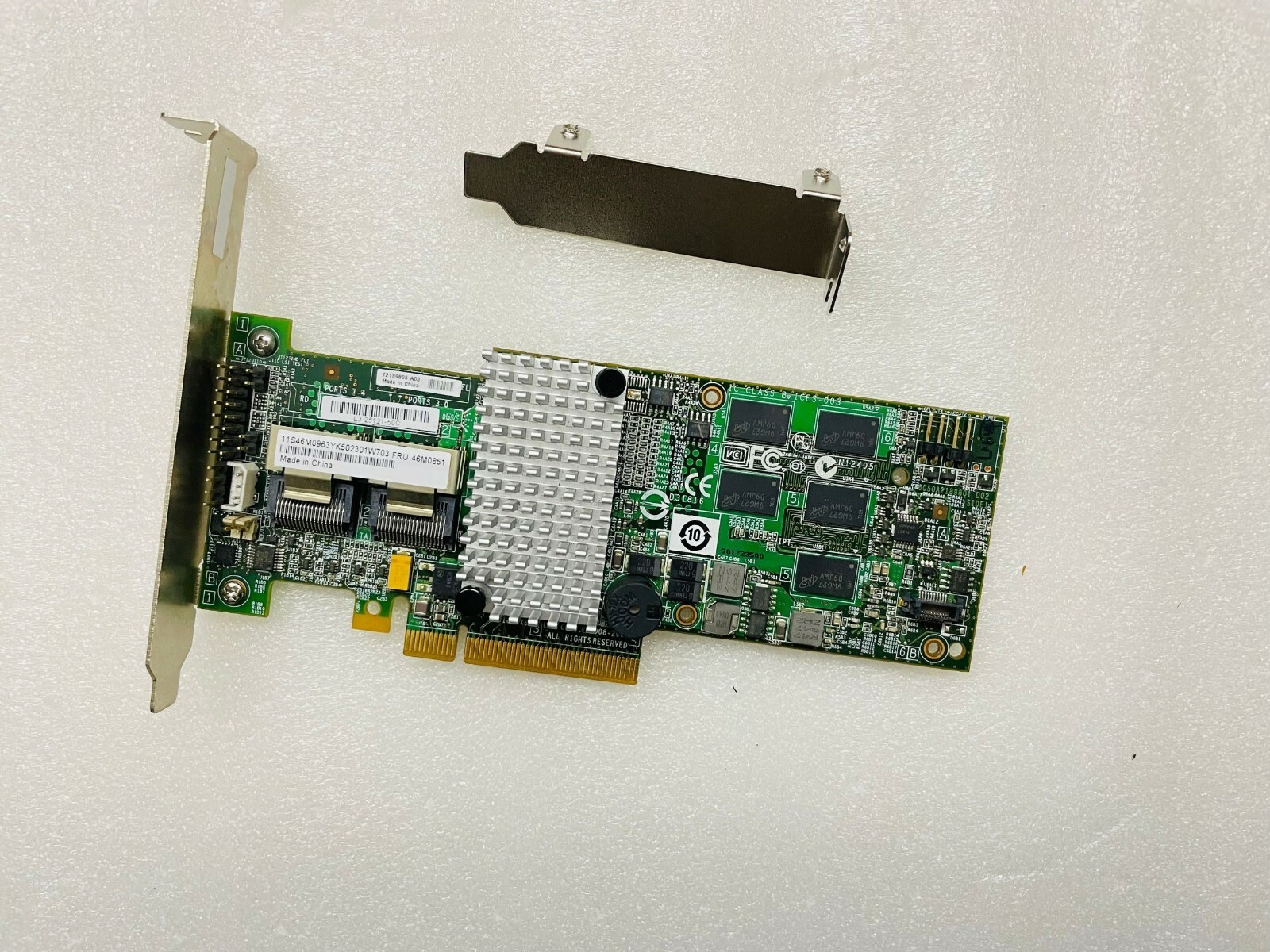 IBM M5015 / LSI Megaraid SAS 9260-8i SATA / SAS Controller 6G PCIe x8