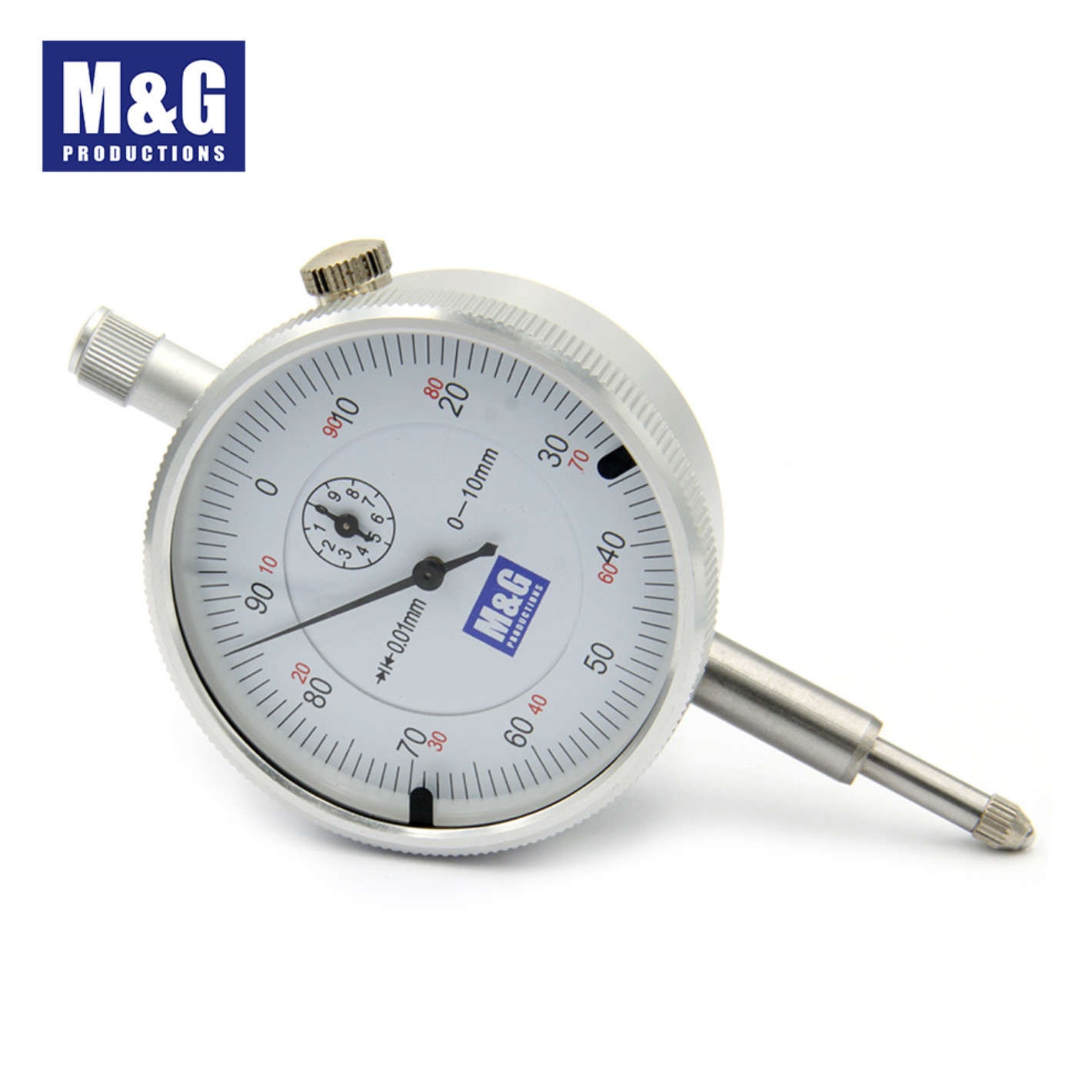 Precision 0-10 Dial Indicator + Magnetic Back
