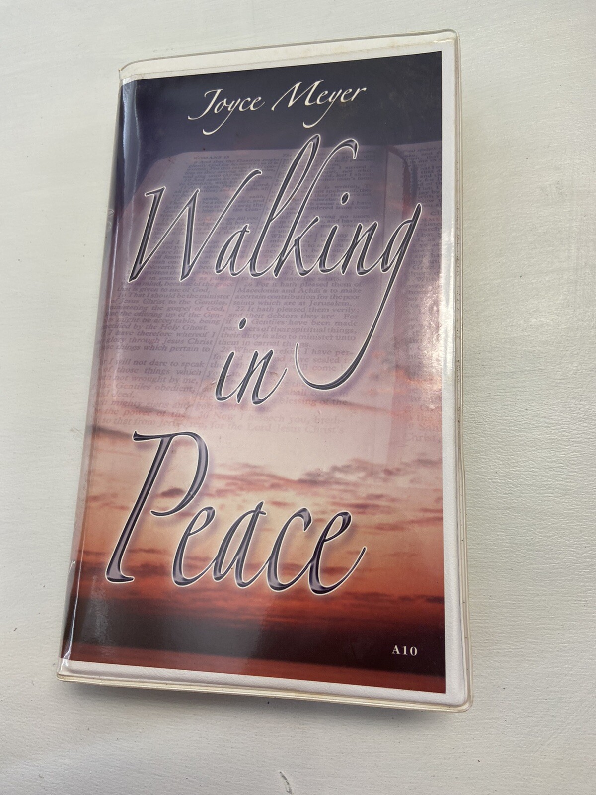 Joyce Meyer Walking In Peace Cassettes Set Of 6 Excellent Condition