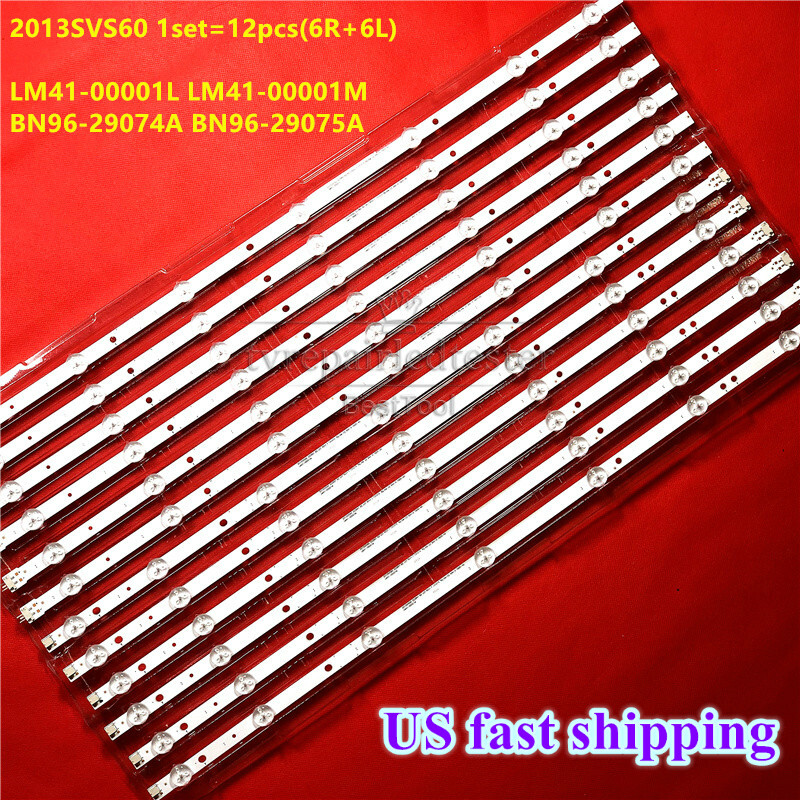 LED Backlight strip(12)for Samsung UN60H6203 UN60J6200AF BN96-29074A BN96-29075A