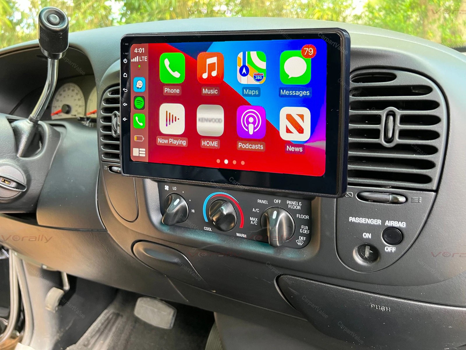 4+64G For 1997-2004 Ford F150 10.1" Apple Carplay Stereo Radio Android 15 GPS
