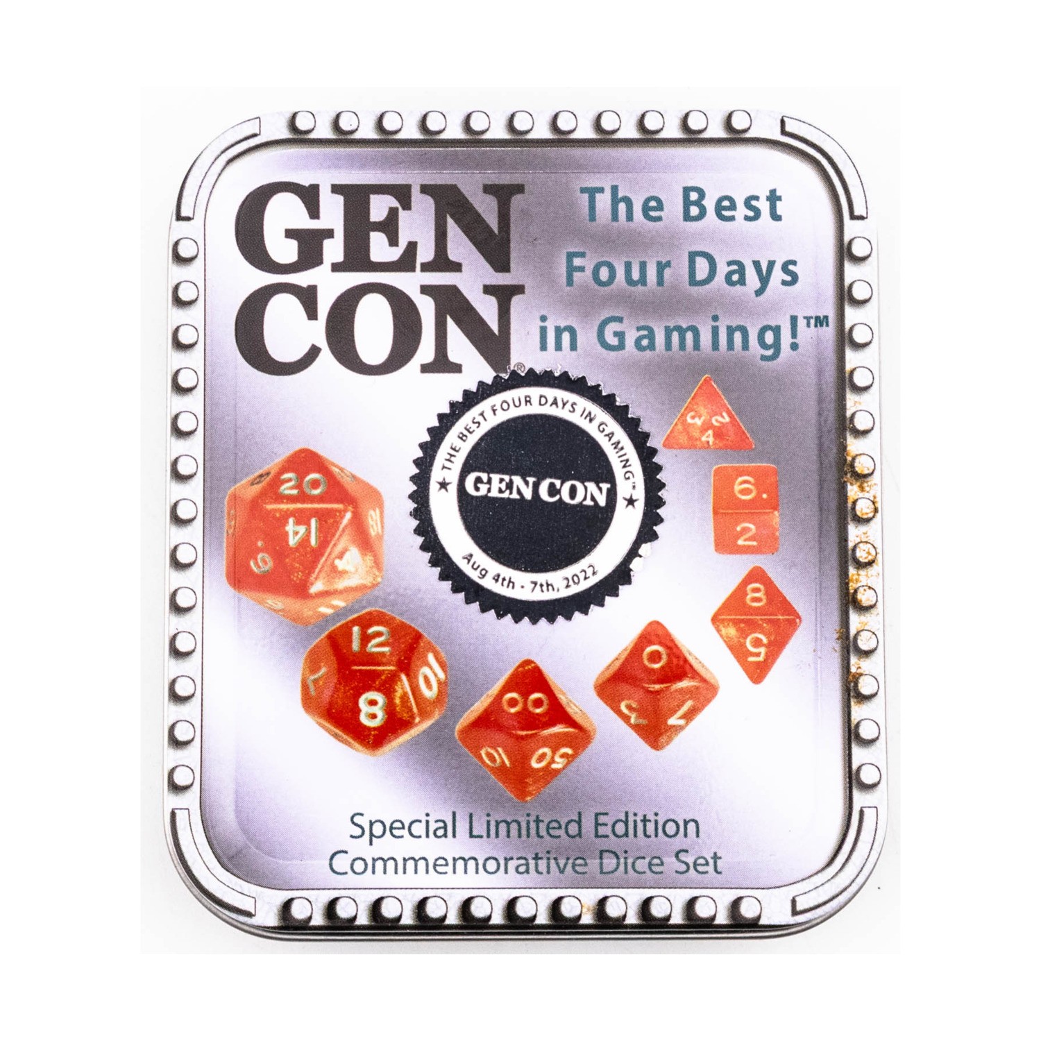 Crystal Caste Gen Con 2022 Special Limited Ed Commemorative Set  NM