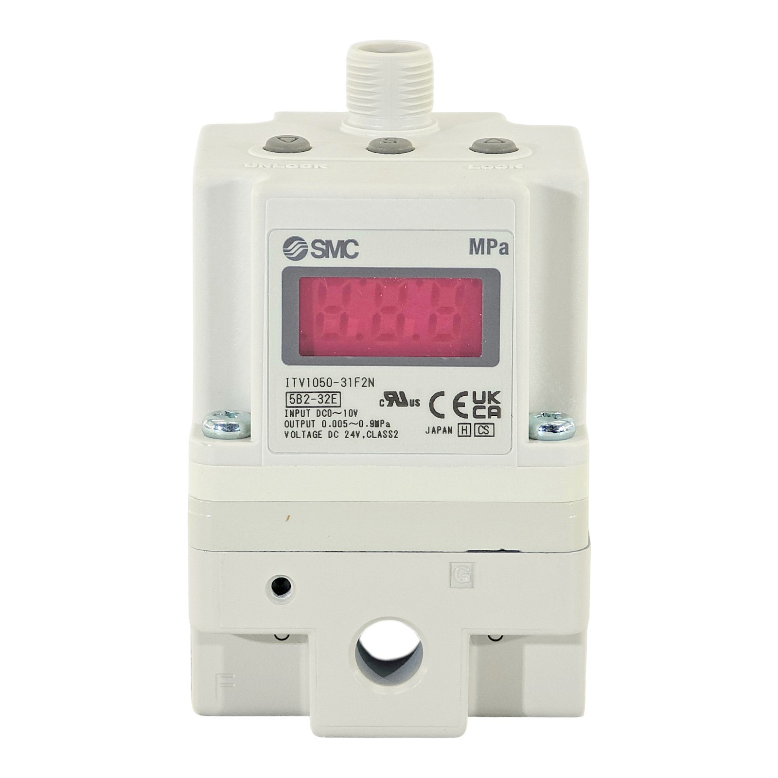 SMC ITV1050-31F2N ELECTROPNEUMATIC REGULATOR