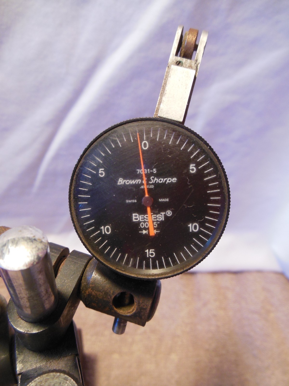 Kanetsu Magnetic Base Dial Test Indicator with Dial