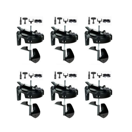 Dedoes Clicseal Gallon Retrofit Solvent Mix Lid Kit, 6 Pack (SA0053)
