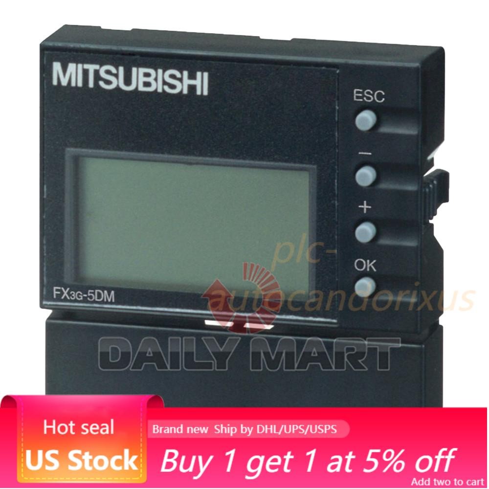 New In Box MITSUBISHI FX3G-5DM PLC Display Module