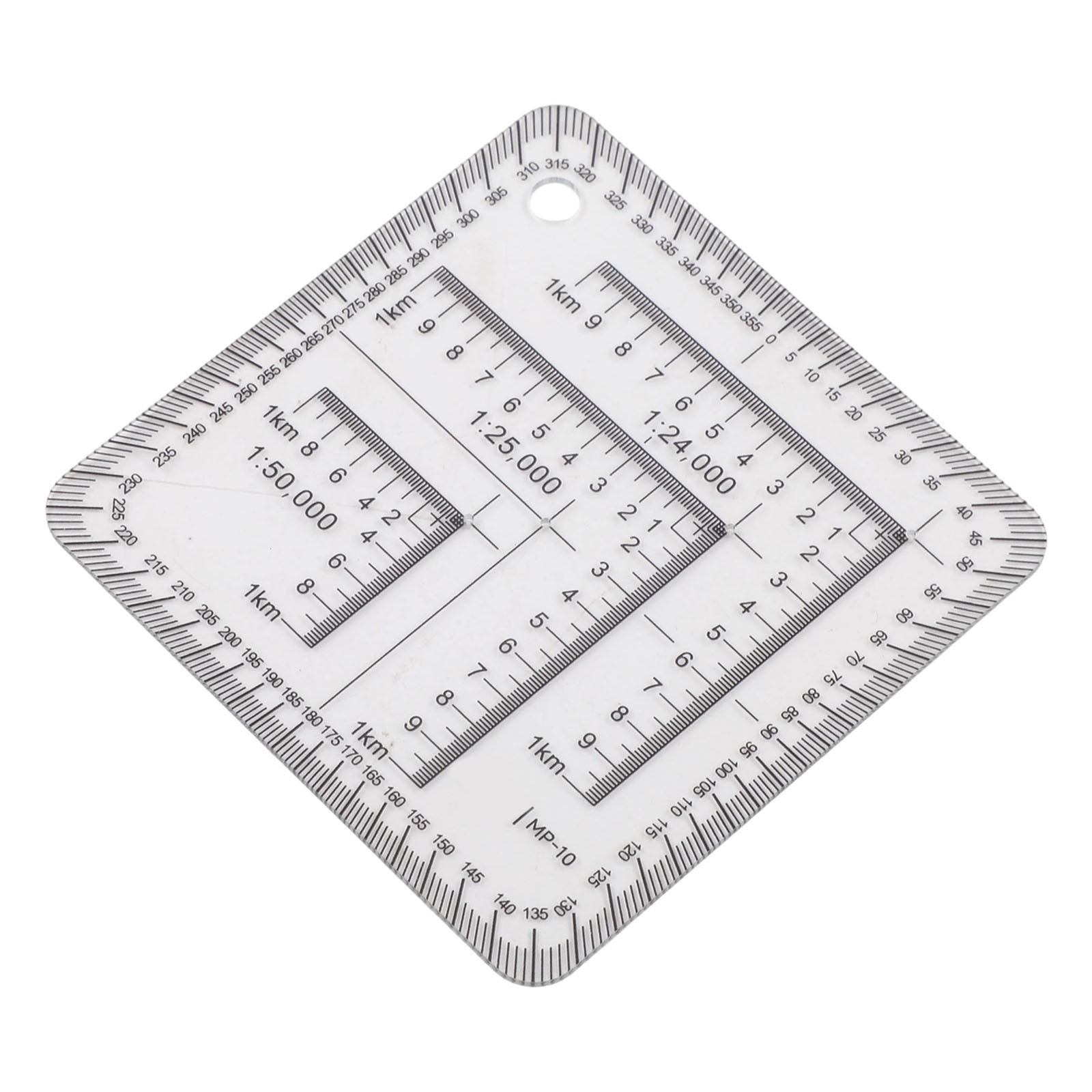 Lightweight 7cm Coordinate Ruler for Geographical Learning Applications