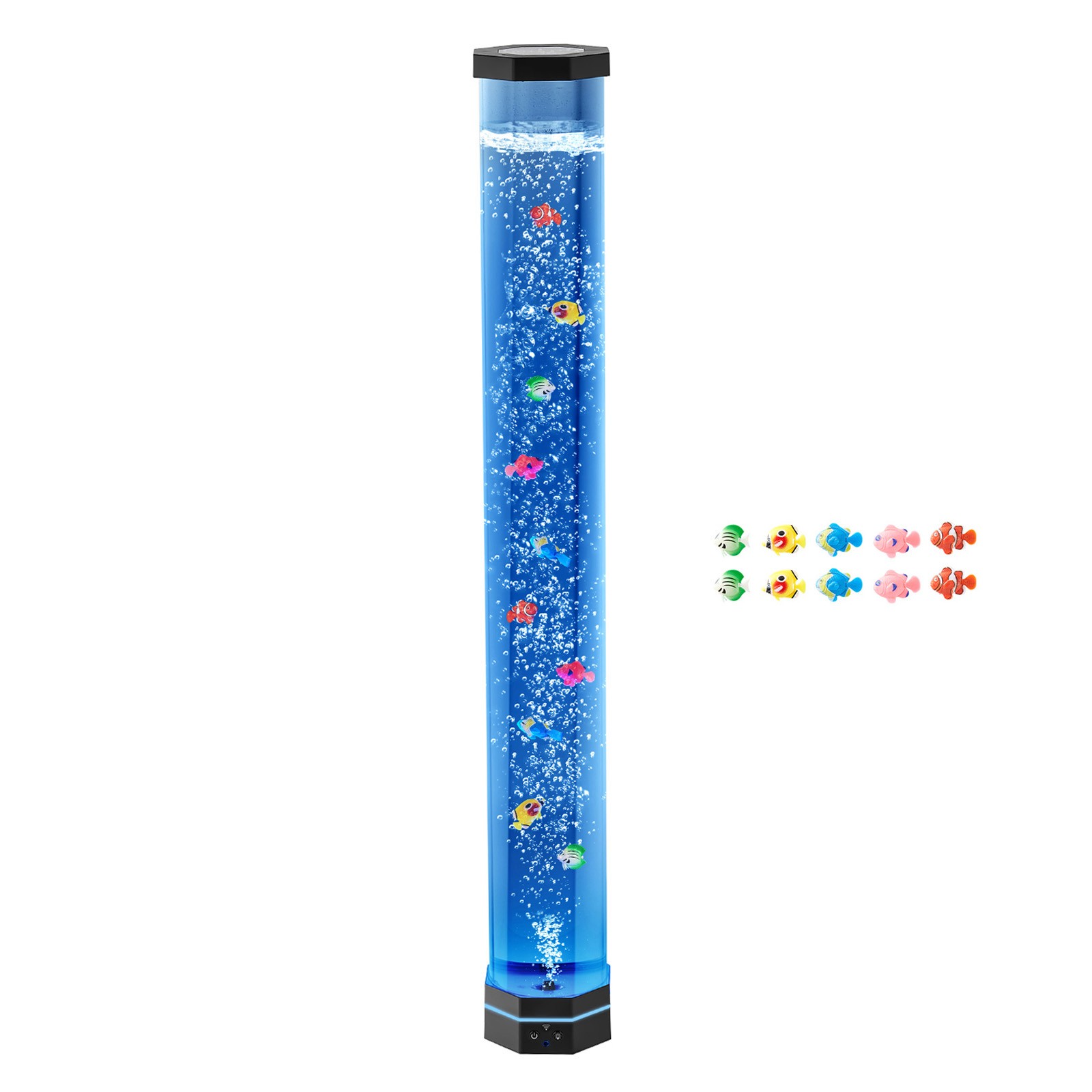 Bubble Tube Lamp 16 Color 3.3 ft Sensory Aquarium Lamp for Relief Calming