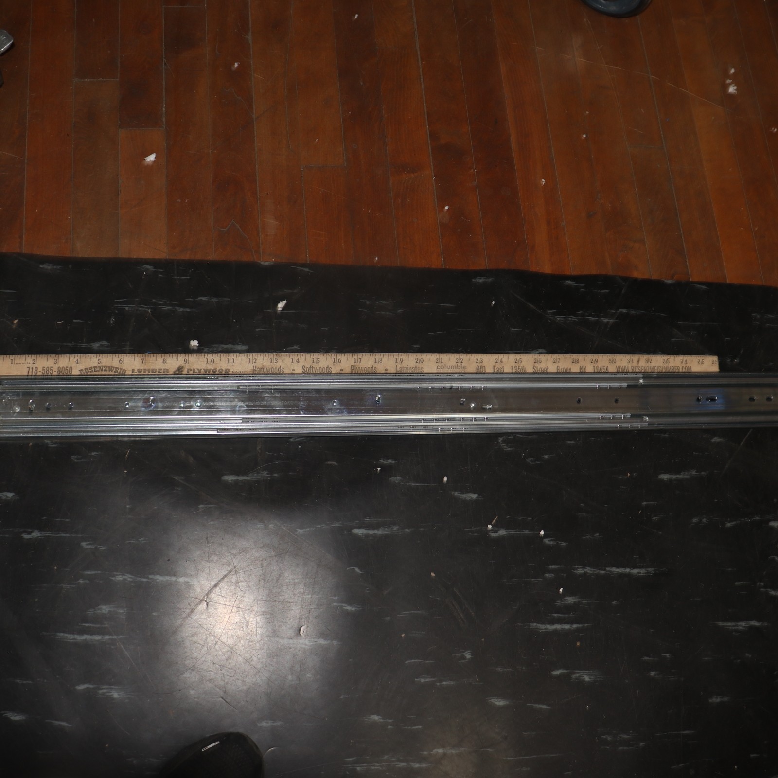 Heavy Duty Locking Drawer Slide 42" x 3"