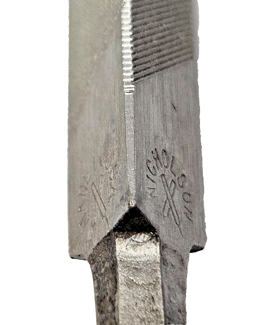 8" Extra Slim Taper File 14729N Nicholson Single Cut Triangular
