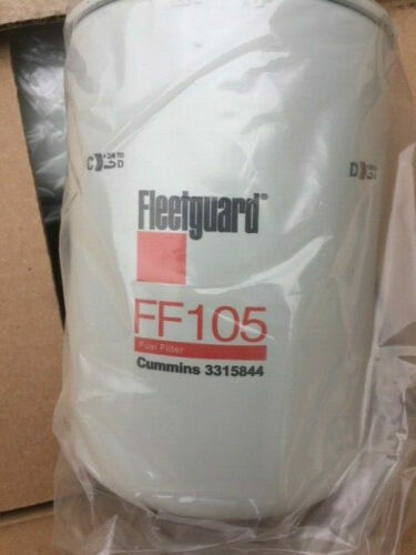 Fleetguar FF105 CUMMINS 3315844 FUEL FILTER ( 3 Pack)