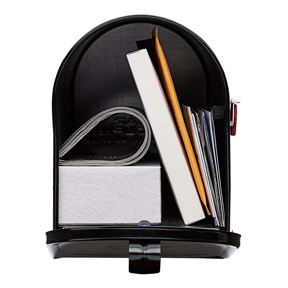 Architectural Mailboxes Elite Galvanized Steel, Medium, Post-Mount Mailbox