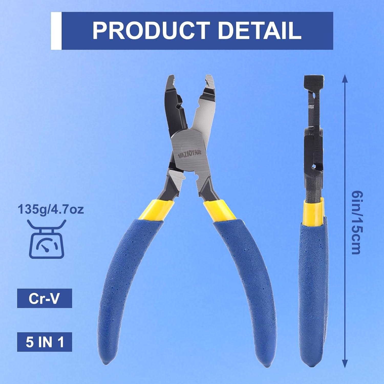 Screw Extractor Pliers Multi Function Stripped Broken Rusted Screw Removal Tool