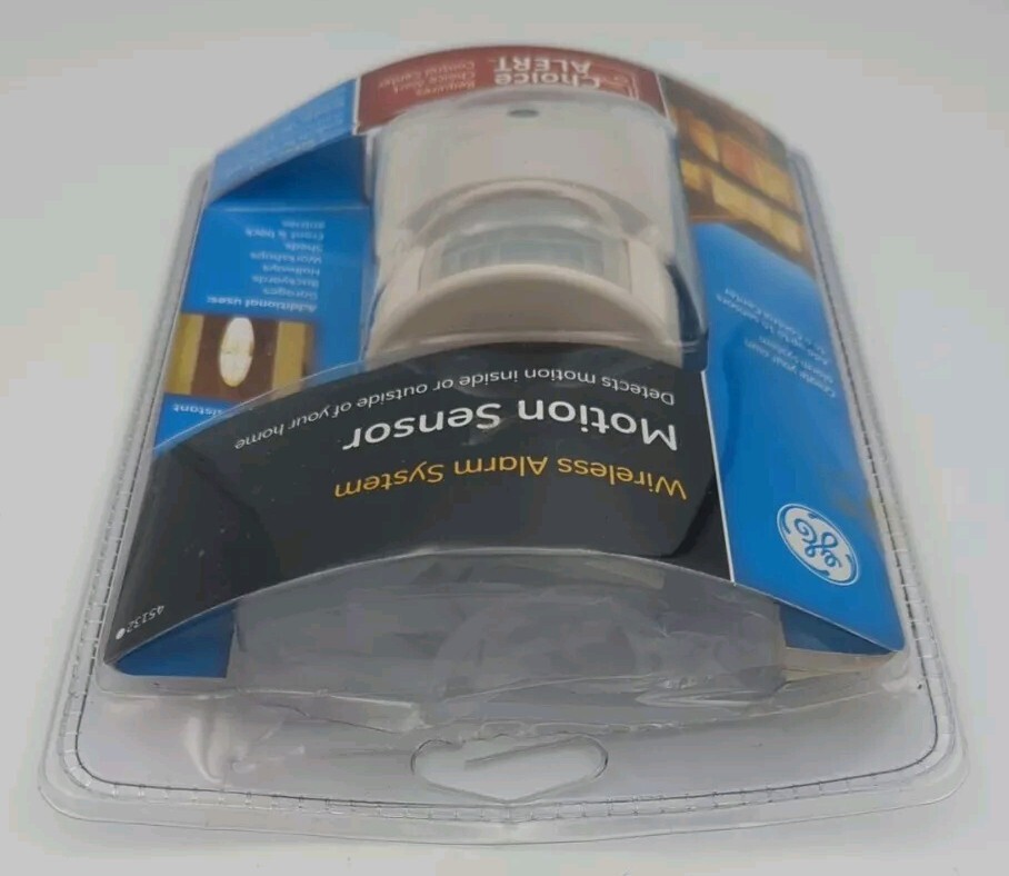 GE Choice Alert Wireless Alarm System Motion Sensor #45132 New/Opened