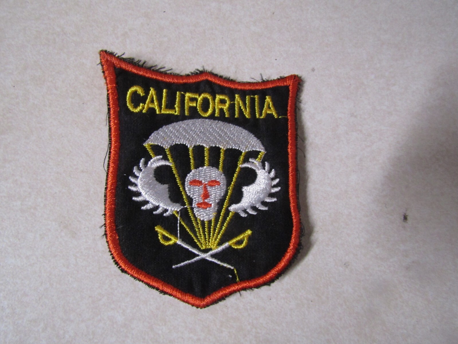 MILITARY PATCH OLD VIETNAM ERA SPECIAL FORCES GROUP RECON TEAM RT CALIFORNIA