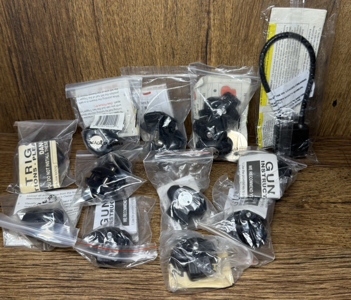 NEW (Lot of 16) Trigger Gun Locks Regal DAC Firearms Pistol Rifle Locks