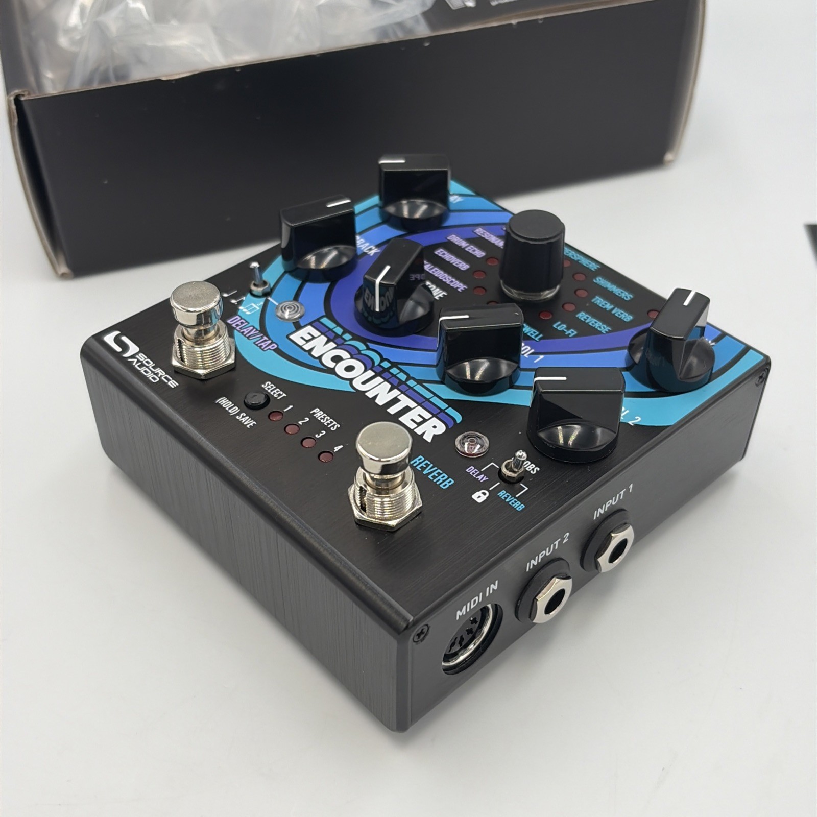 Source Audio SA264 Encounter Ambient Delay Reverb w/ Box - Open Box Condition