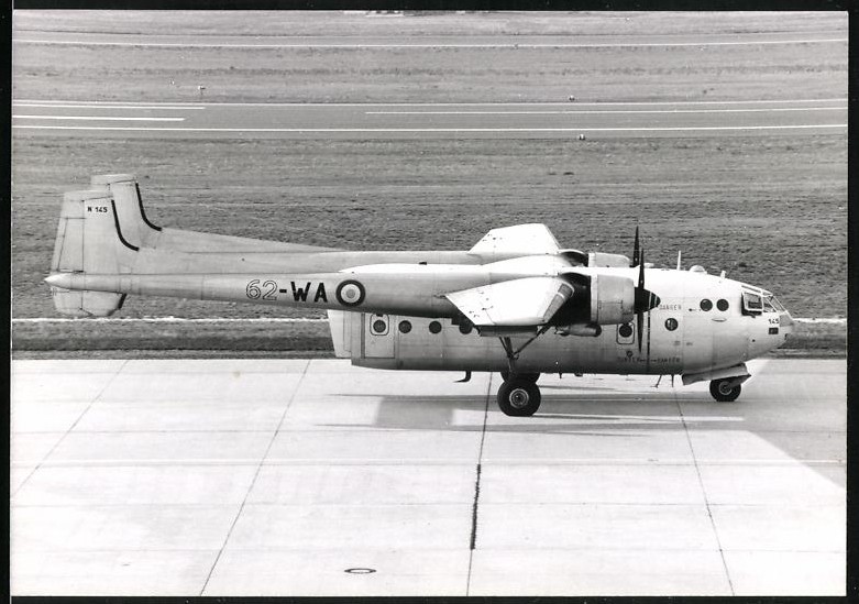 Photography Aircraft Nord Noratlas, Transport Aircraft 62-WA N145