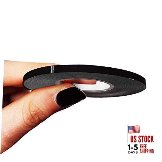 10454 Trim Stripes Adhesive Strips for Cars, Black, 3 mm x 10 mt