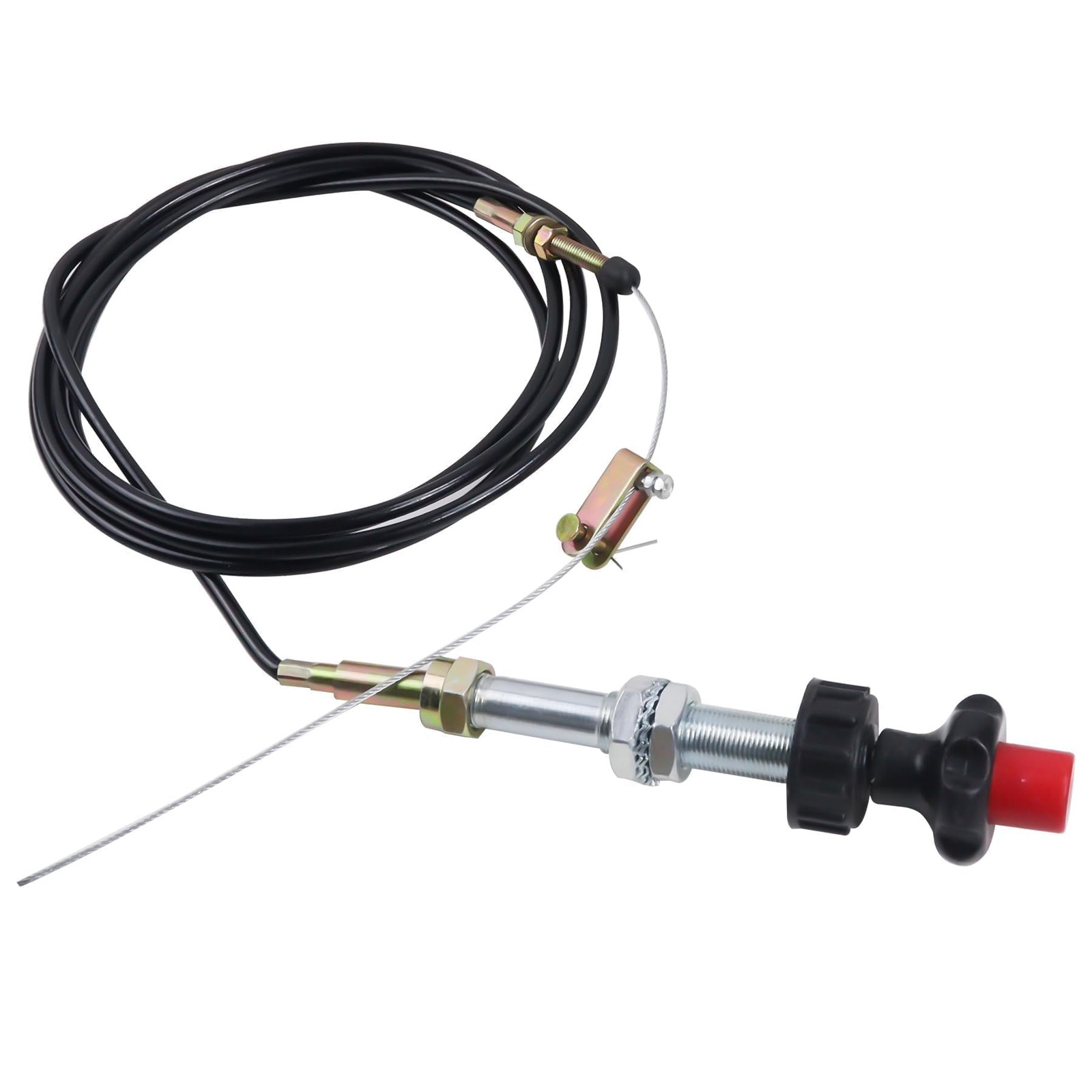 VCGTX10 10 Ft Heavy Duty Vernier Locking Throttle Cable PTO Dump Application