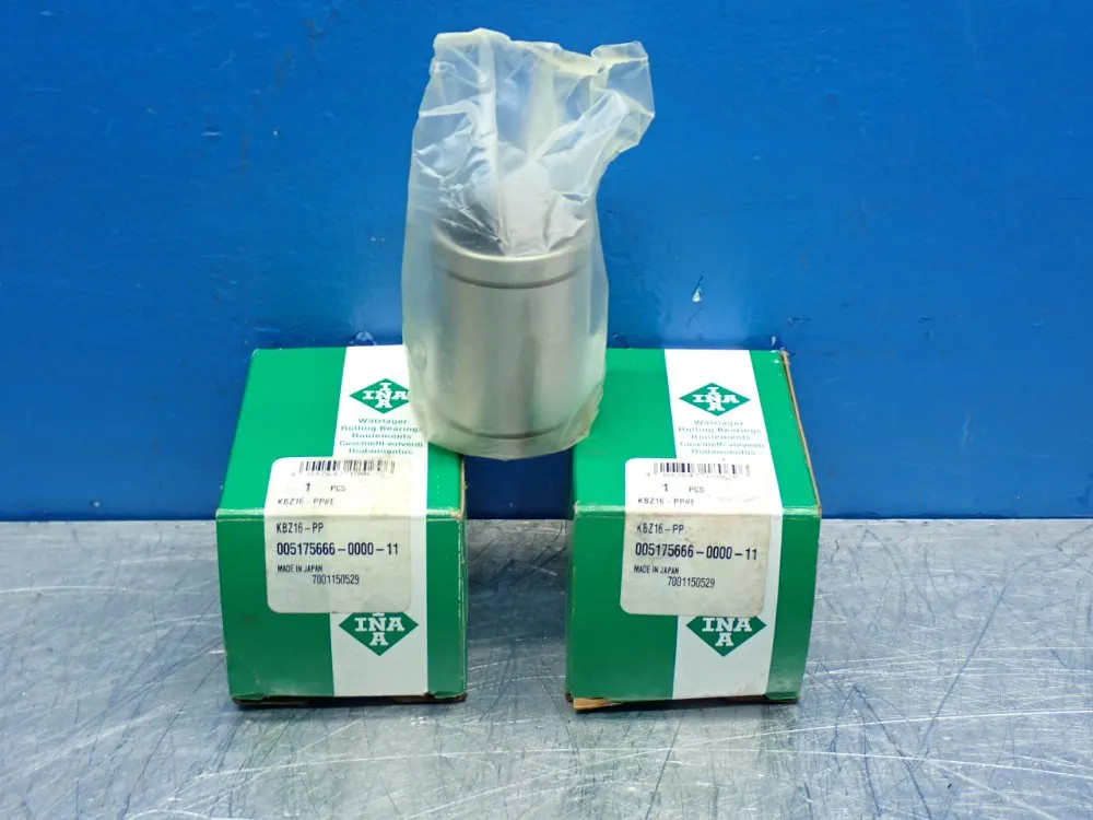 INA HIGH-SPEED LINEAR BEARING, 2PCS KBZ16-PP