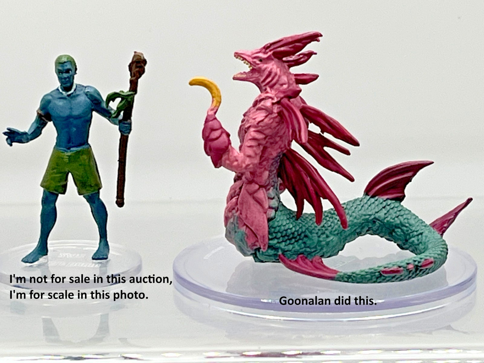 D&D Pathfinder Mini Seas & Shores 33 Wastrilith UC LARGE
