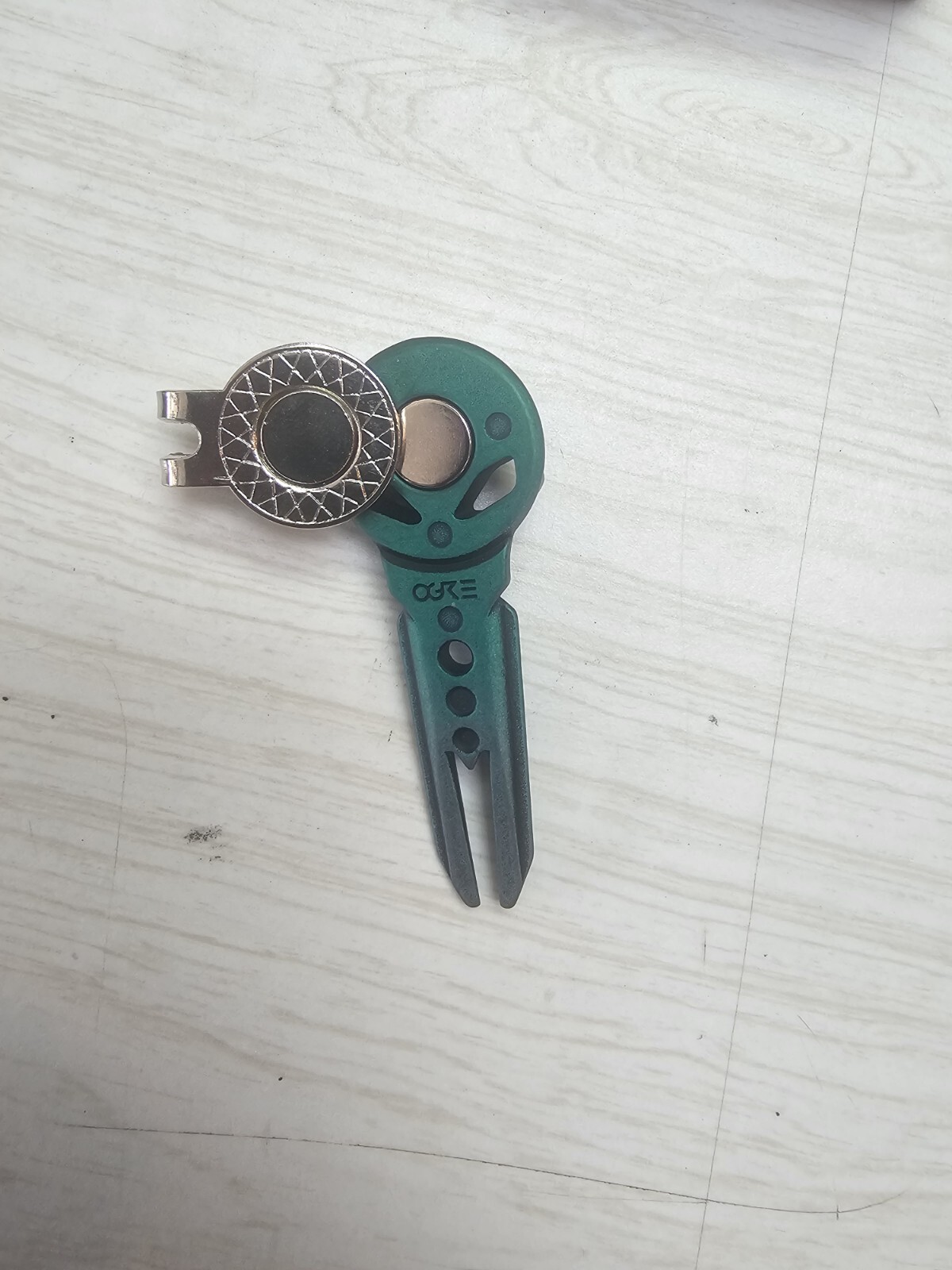 Rare & New 2025 Ogre Alien Divot Tool & Hat Clip
