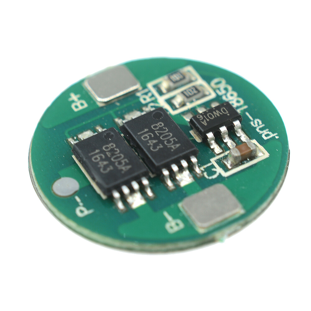 2PCS Dual MOS Battery Protection Board for 18650 Lithium Battery
