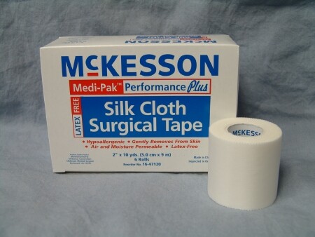 Medi-Pak Performance Plus Medical Tape, Silk-Like Cloth, 2'' X 10 yds, 1 Count
