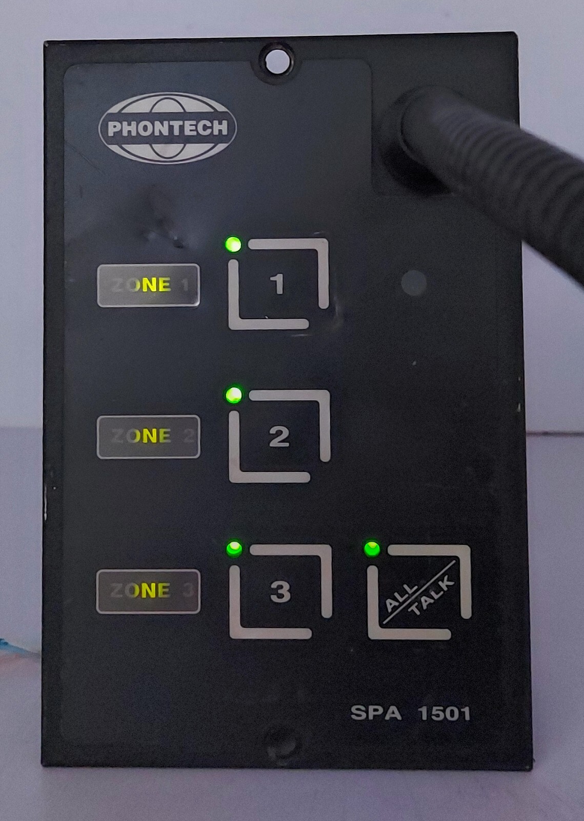 Control Unit with Gooseneck Microphone SPA 1501