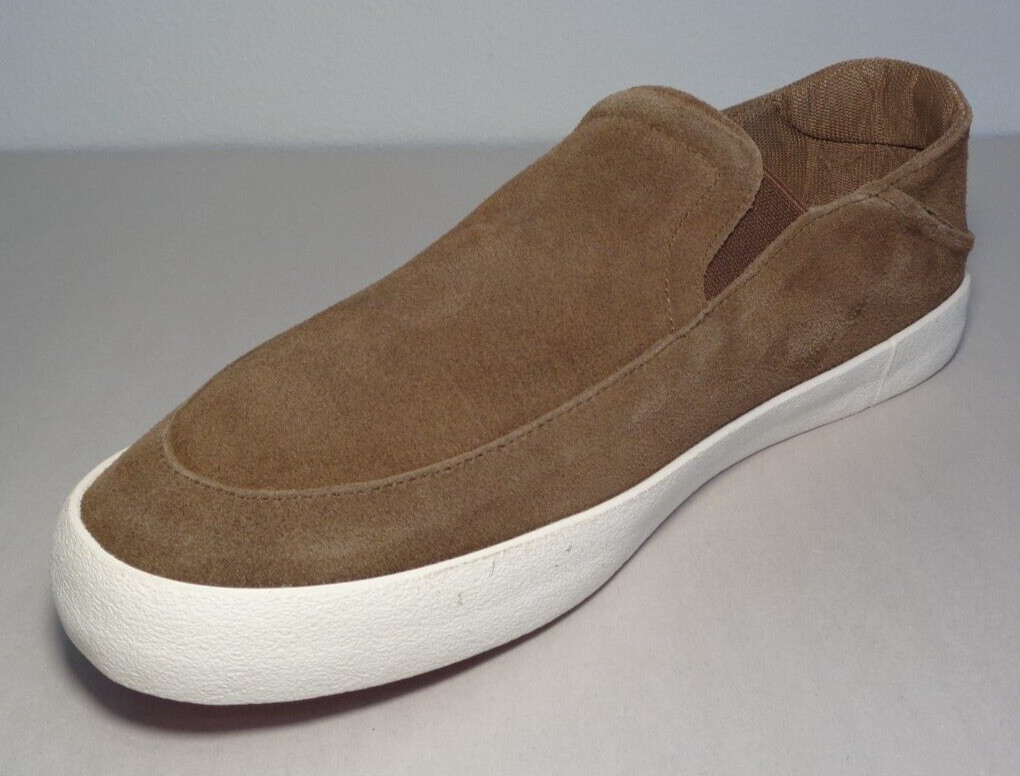 Staheekum Size 9.5 M FLIPSIDE Brown Suede Slip On Loafers New Men's Shoes