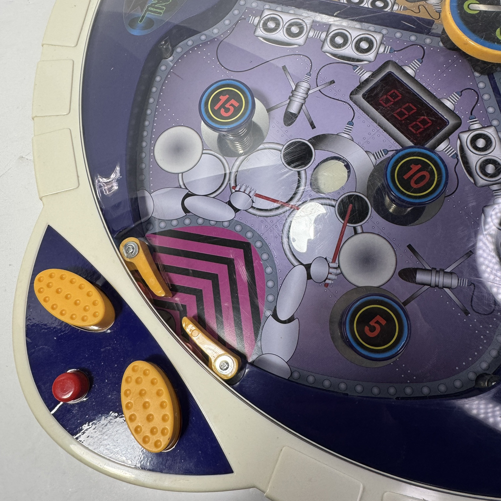 Rock-It Ball 3X Pinball Game Machine Tested Working 2005