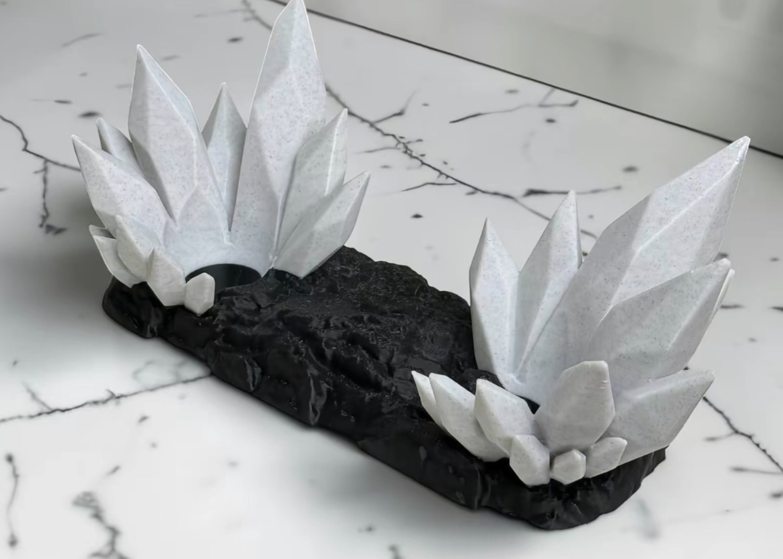 Xbox Series X/S Controller Stand Crystal Rock Dock Holder 3D Printed Display