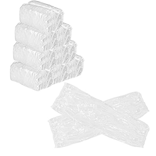 AUEAR, Disposable Arm Sleeves Covers Plastic Oversleeves 100 Pack Clear