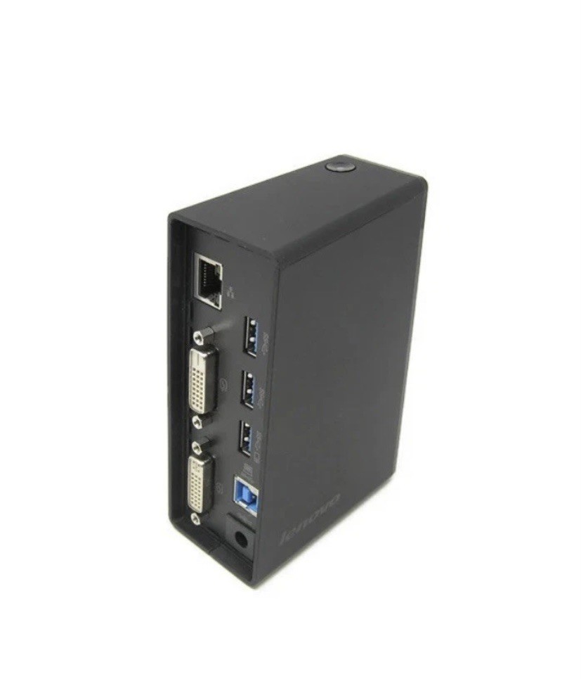 Lenovo ThinkPad USB 3.0 Docking Station - Black (0A33970)